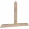 Ekena Millwork Portland Smooth Timber Gable Bracket, Douglas Fir, 48"W x 30"H x 1 1/2"D x 3 1/2"F, 15/12 Pitch GBW048X30X0204POR00SDF - alternate 5